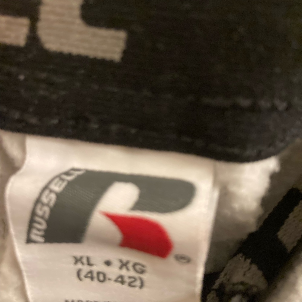 Russell sweat pants XL (40-42) grey with black stripes 2 pockets